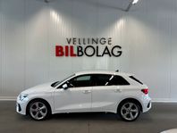 Audi A3 Sportback 45 TFSI e S Line Cockpit Blackack 245hk