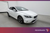 Volvo V40 D2 115hk R-Design Pano Kamera Värmare Skinn