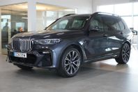 BMW X7 xDrive30d M-Sport 7-Sits Drag Panorama Glastak H K Ku