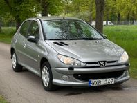 Peugeot 206  1.4 X-Line Svensksåld, Ny besiktigad u.a. M.bra