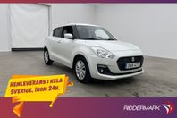 Suzuki Swift 1.2 90hk Kamera Adaptiv Farthållare Låg skatt