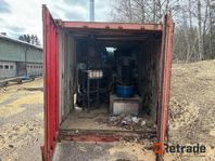 Pelletspress Decetech 11/3 Containerbyggnation