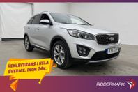 Kia Sorento CRDi AWD 200hk 7 Sit Panorama Skinn CarPlay Drag