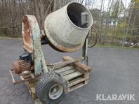 Betongblandare Kvänums fläktfabrik