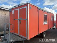 Personalvagn med hjul Arbetsvagnar