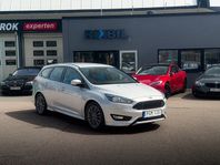 Ford Focus Kombi 1.0 EcoBoost ST-Line 125hk, 2017 Euro 6 KAM