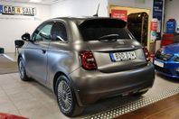 Fiat 500 e 42 kWh MattGrå Bev Icon|Backkamera |Carplay| UNIK