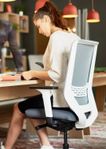(Leverans) TrendOffice Kontorsstol To-Sync Pro Grå/Svart
