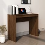 vidaXL Skrivbord brun ek 90x40x72 cm (SKU815305)