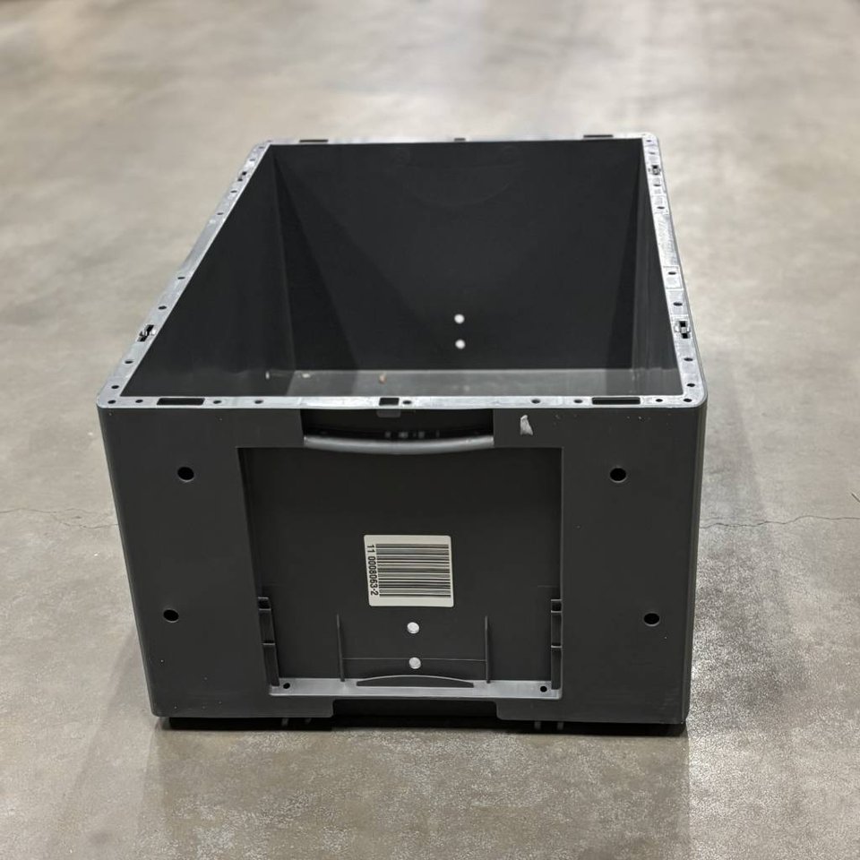 Plastbackar begagnade