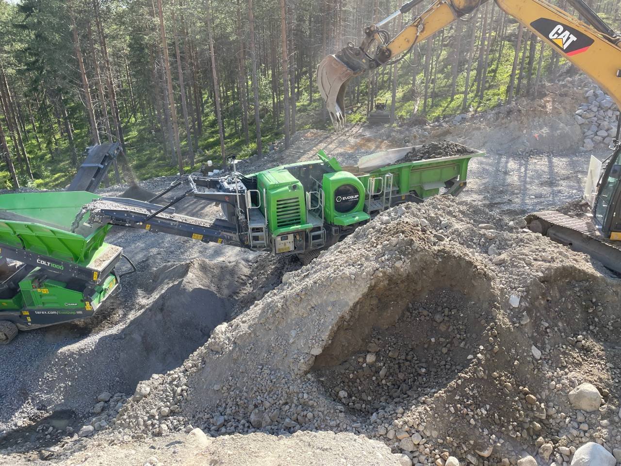 Begagnad käftkross 28ton Tere...