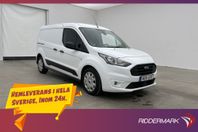 Ford Transit Connect LWB 1.5 Värmare Dragkrok B-Kamera Moms
