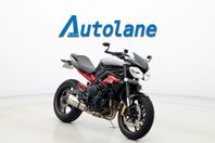 Triumph Street triple 675 R *ABS, Leovince, Lågmil