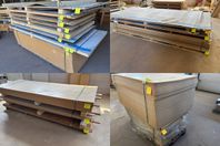 Byggskivor, Formica & Folierad spånplatta
