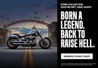 Harley-Davidson Fat Boy 117 Gray Ghost 35 Års Jubileum