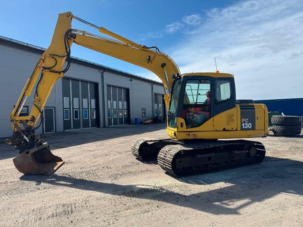 Komatsu PC 130-7K Engcon tilt