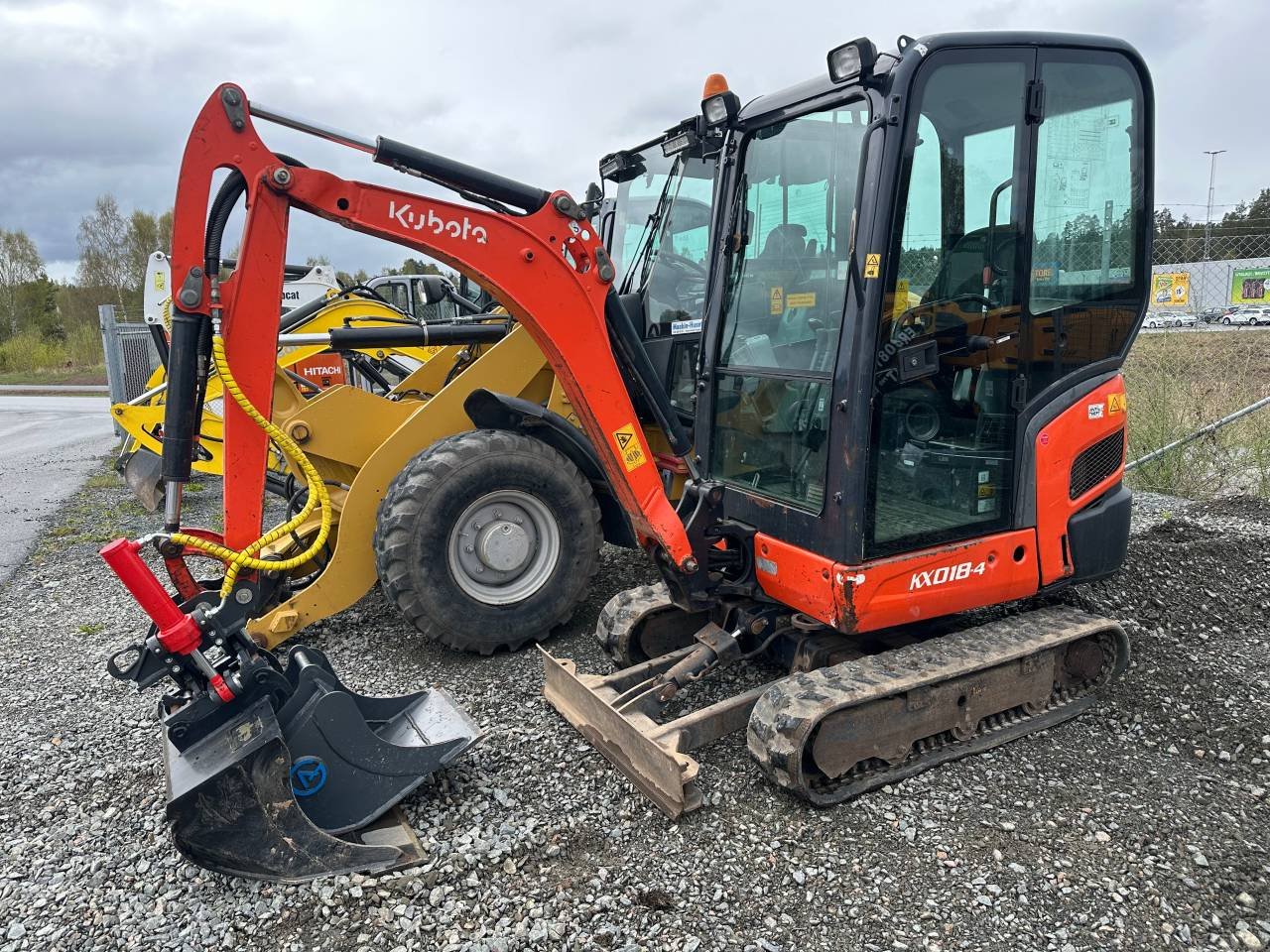 Minigrävare Kubota KX018-4
