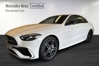 Mercedes-Benz C 300 de Moms/AMG/Burmester/Adaptivfarthåll...