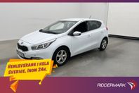 Kia Cee´d CRDi 110hk M-Värmare Rattvärme Sensorer Farthållar