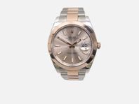 Rolex Datejust 41 Roséguld&Stål- Sundust - 126301 - 2018