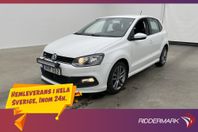 Volkswagen Polo 90hk R Line M&K-Värmare DragkrokFarthållare