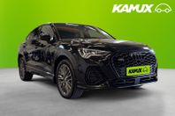 Audi Q3 Sportback 45 TFSI Quattro S-Line Pano Cockpit 230hk