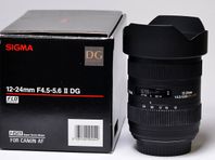 Sigma 12-24/4.5-5.6 DG II HSM Canon
