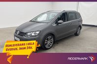Volkswagen Sharan TDI 4M 184hk 7-Sits El-Dörrar Kamera Drag