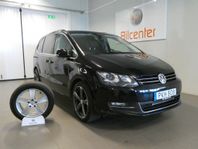 Volkswagen Sharan 6-sits 2.0 4-M Aut-Pano-Drag-Värma-Kam-SoV