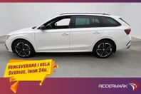 Skoda Octavia RS iV Plug-in 245hk Navi Cockpit Kamera