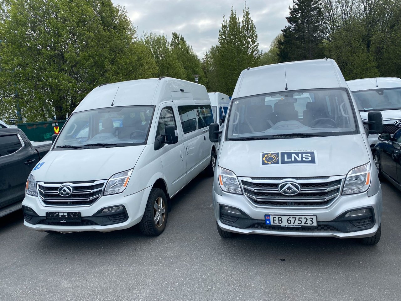 Maxus MIFA9 4 pieces EV80, 8 ...