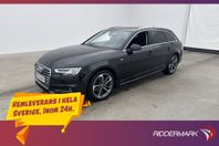 Audi A4 Avant 2.0 TDI Q 190hk S-Line D-Värmare Elstolar Drag