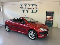 Peugeot 206 CC 2.0 | Nybesiktigad | CAB | Skinn