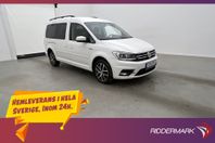 Volkswagen Caddy Maxi Life 4Motion Värm Drag Kamera LED Moms