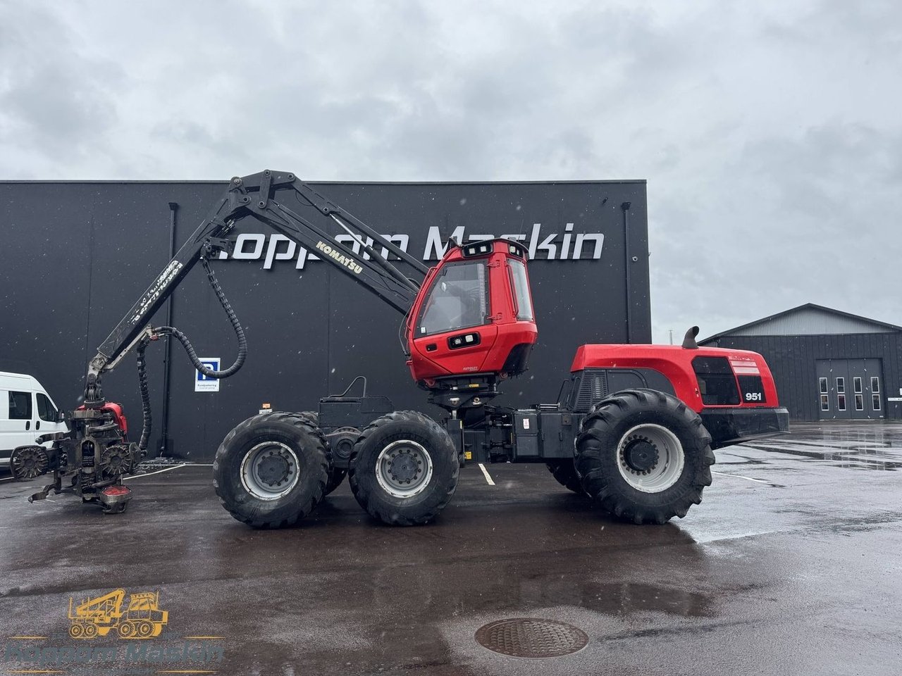 Komatsu 951, 14600h - Skördare