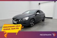 Volvo S60 D4 R-Design Värmare Sensorer Halvskinn Farthållare