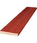 22x145mm Klädselbräda Gran Mellanstruken röd