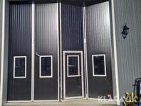4-delad vikport manuell Prido 4,5x4,5m