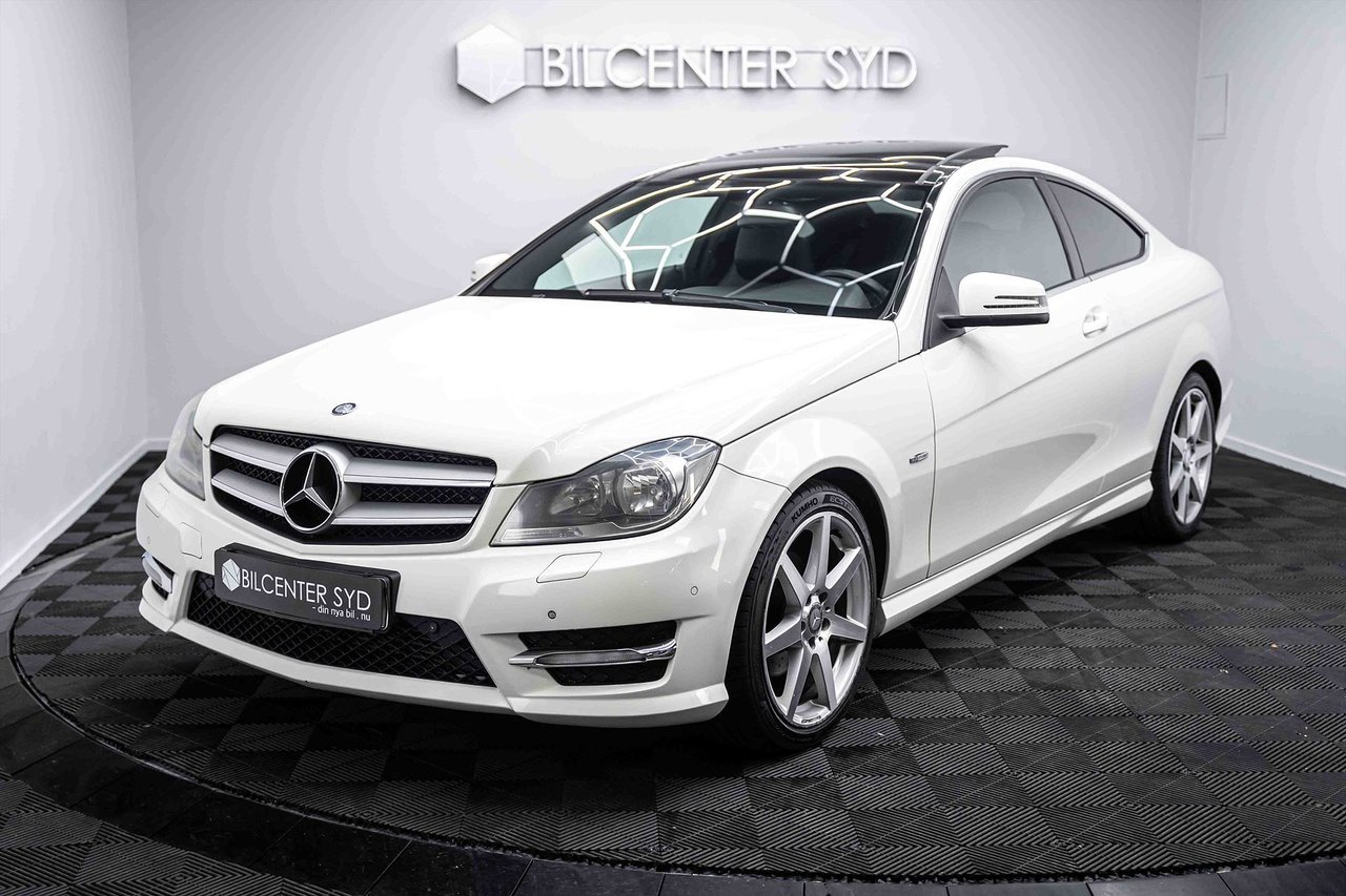 Mercedes-Benz C 180 Coupé BlueEFFICIENCY 7G-Tronic Plus, 156hk, 2012