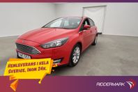 Ford Focus EcoBoost 100hk Android-Auto Sensorer Farthållare