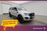 Ford ranger Wildtrak 2.0 213hk 4x4 Värm Drag Diff Kåpa Moms