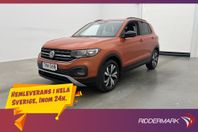Volkswagen T-CROSS 1.0 TSI 95hk Komfort Halvskinn Sensorer