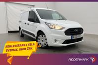 Ford Transit Connect LWB Värmare Drag 2xDörr V-Inredd Moms