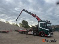 Kranbil VOLVO FH Fassi F820 RA2.26XHE med JIB