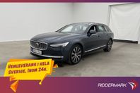 Volvo V90 Recharge T6 AWD B&W Pano 360° P-Värm VoC HuD Luft