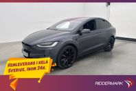 Tesla Model X Performance AWD 7-Sits Luftfjädring Dragkrok