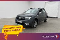 Dacia Sandero Stepway 0.9 TCe 90hk Kamera Navi Farthållare