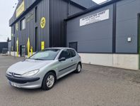 Peugeot 206 3-dörrar 1.4l 75HK XR Euro 3 NY BES