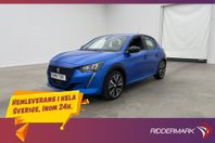 Peugeot E-208 136hk Allure CarPlay Halvskinn Farthållare