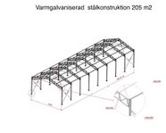 Varmgalvaniserad stålkonstruktion (Ny)